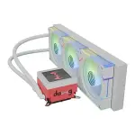 Dawg L360 AIO ARGB 360mm White CPU Liquid Cooler (L360AIO-WHITE)