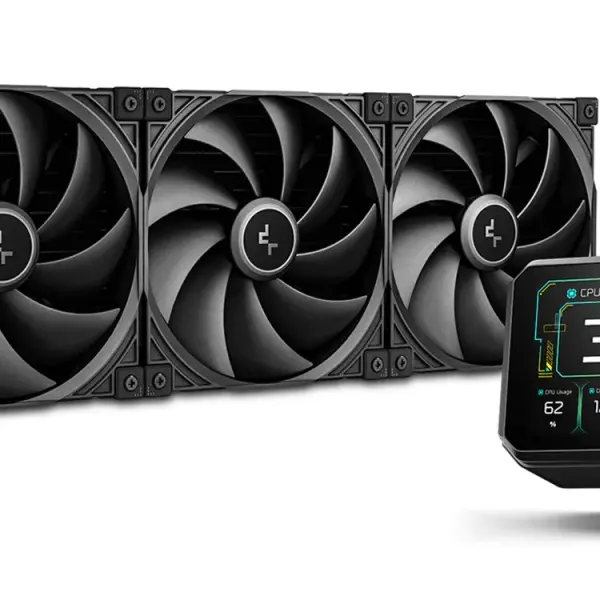 DeepCool SPARTACUS 420 Fully Customisable 6th Gen Liquid Cooler – Black