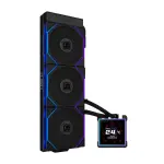 Lian Li HydroShift II LCD-S 360 TL 360mm Liquid Cooler Black (G89-GHS2LCDS36TFB-IN)