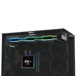 Lian Li HydroShift II LCD-S 360 TL 360mm Liquid Cooler Black (G89-GHS2LCDS36TFB-IN)