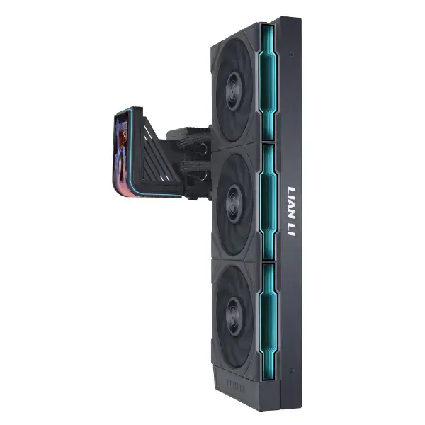 Lian Li Hydroshift II OLED Curved 360TL Liquid CPU Cooler – Black (GHS2OLDC36TB)