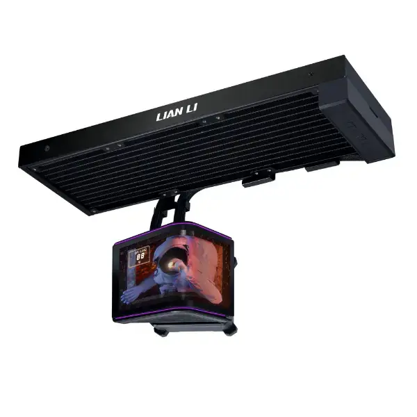 Lian Li Hydroshift II OLED Curved 360TL Liquid CPU Cooler – Black (GHS2OLDC36TB)