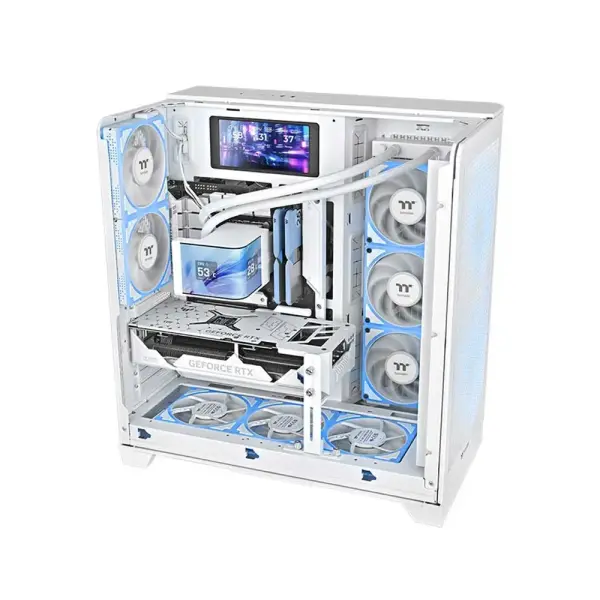 Thermaltake MAGCurve 360 Ultra ARGB Sync 360mm AIO Liquid Cooler Snow Edition (CL-W454-PL12SW-A)