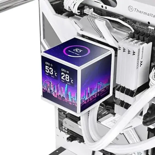 Thermaltake Minecube 360 Ultra ARGB Sync White CPU Liquid Cooler (CL-W482-PL12SW-A)