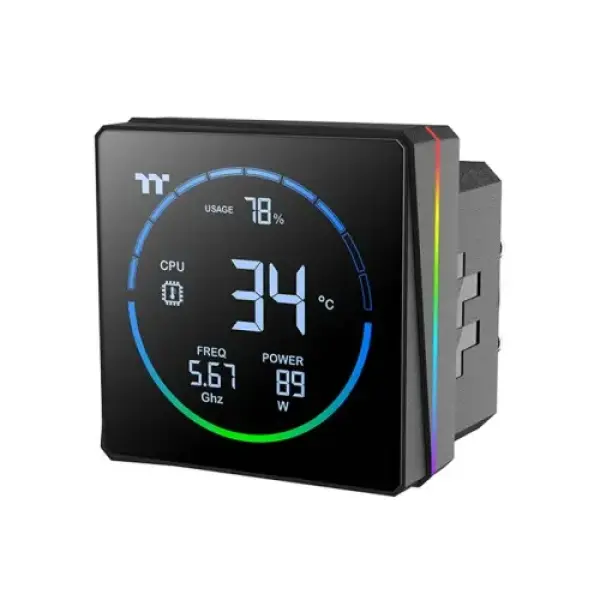 Thermaltake TH360-S V3 ARGB Sync 360mm AIO Liquid Cooler Black (CL-W470-PL12SW-A)