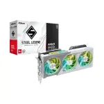 ASRock AMD Radeon RX 9060 XT Steel Legend OC 16GB GDDR6 Graphics Card (RX9060XT-SL-16GO)