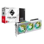 ASRock AMD Radeon RX 9060 XT Steel Legend OC 8GB GDDR6 Graphics Card (RX9060XT-SL-8GO)