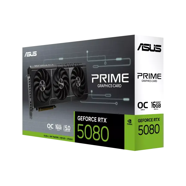 ASUS PRIME GeForce RTX™ 5080 EVO 16GB GDDR7 OC Edition