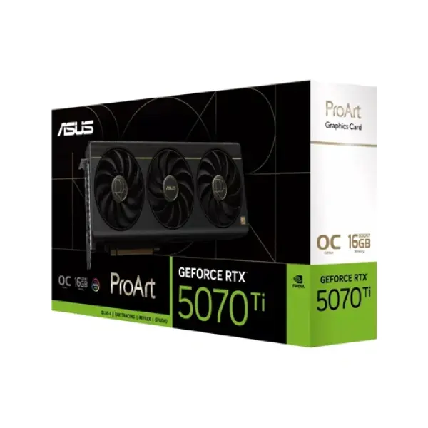 Asus ProArt RTX 5070 Ti OC 16GB GDDR7 Graphics Card (PROART-RTX5070TI-O16G)