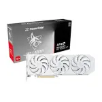 PowerColor Hellhound Spectral White RX 9060 XT 16GB GDDR6 Graphics Card (RX9060XT-16G-L-OC-WHITE)
