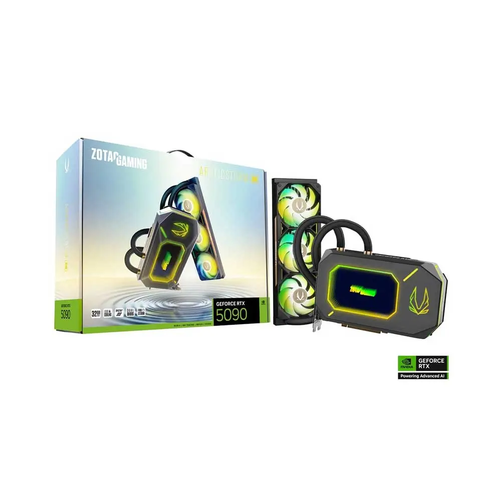 Zotac GeForce RTX 5090 Arcticstorm AIO 32Gb GDDR7 Graphics Card (ZT-B50900K-30P)