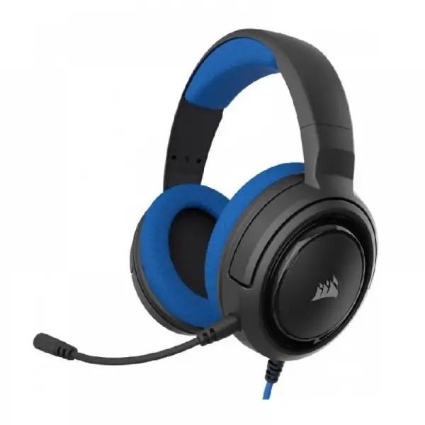 Corsair Hs35 Stereo Gaming Headset – Blue (Ca-9011196-Ap)