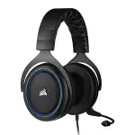 Corsair Hs50 Pro Stereo Over Ear Gaming Headset With Mic (Blue) (Ca-9011217-Ap)