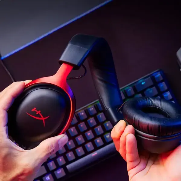HyperX Cloud III Gaming Headset Black-Red (727A9AA)
