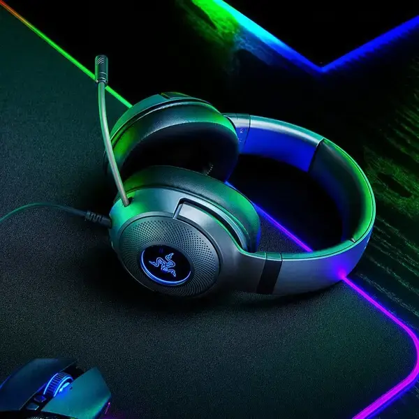 Razer Kraken V3 X 7.1 Rgb Gaming Headset (Black) (RZ04-03750300-R3M1)