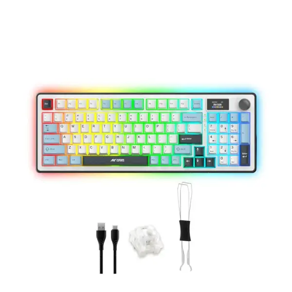 Ant Esports Apex 300 Tri-mode Gasket Mount Mechanical Keyboard (APEX-300)