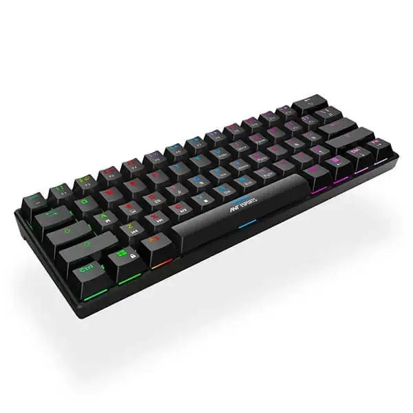 Ant Esports MK1300 Mini Mechanical Gaming Keyboard Outemu Red Switches (MK-1300-MINI-RED)