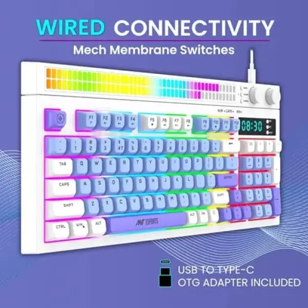 Ant Esports MK1900 RGB Gaming Keyboard (MK1900-RGB)