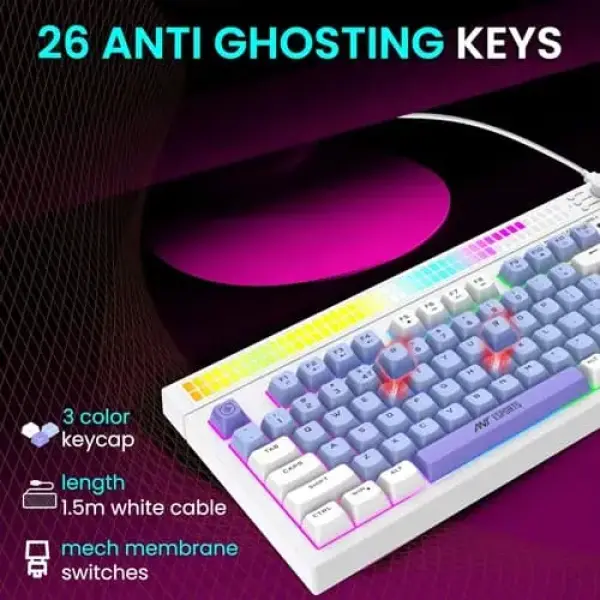 Ant Esports MK1900 RGB Gaming Keyboard (MK1900-RGB)