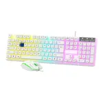 EVM EnHawk 7B23 Gaming Keyboard and Mouse Combo (White) (EVM-WDKM-315)