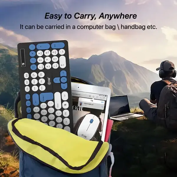 EVM WLKM 045 Wireless Keyboard and Mouse Combo (EVM-WLKM-045)