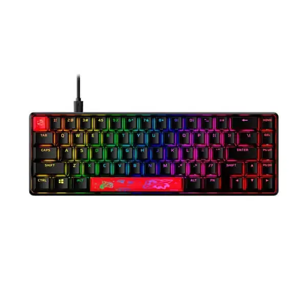 HyperX Alloy Origins 65 Mechanical Gaming Keyboard Red Linear Switches (4P5D6AA-ABA)