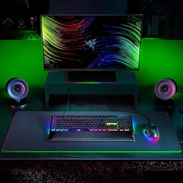 Razer BlackWidow V4 Mechanical Gaming Keyboard With Yellow Switches (RZ03-04691800-R3M1)