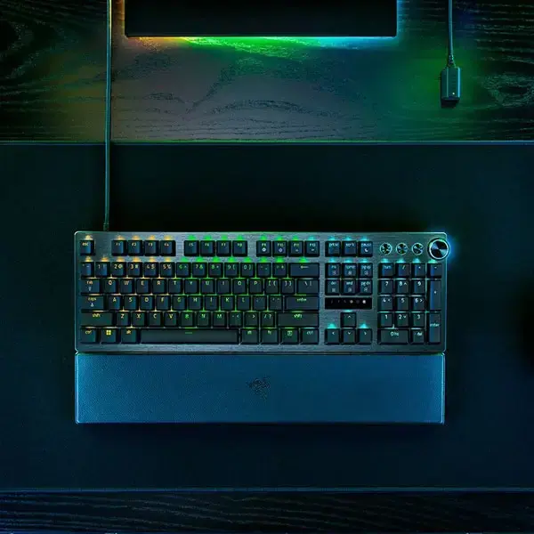 Razer Huntsman V3 Pro Analog Optical Gaming Keyboard (Black) (RZ03-04970100-R3M1)