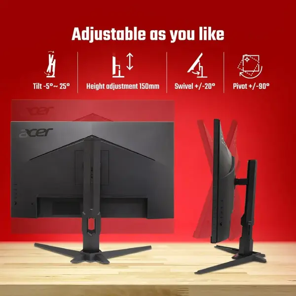 Acer Nitro XV272U F3 27 Inch IPS WQHD Gaming LED Backlit LCD Monitor