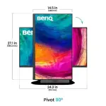 BenQ PD2706QN 27 Inch Designer Monitor (PD2706QN)