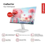 Lenovo L24i-4A 24 Inch FHD IPS Monitor White (67BCKAC6IN)
