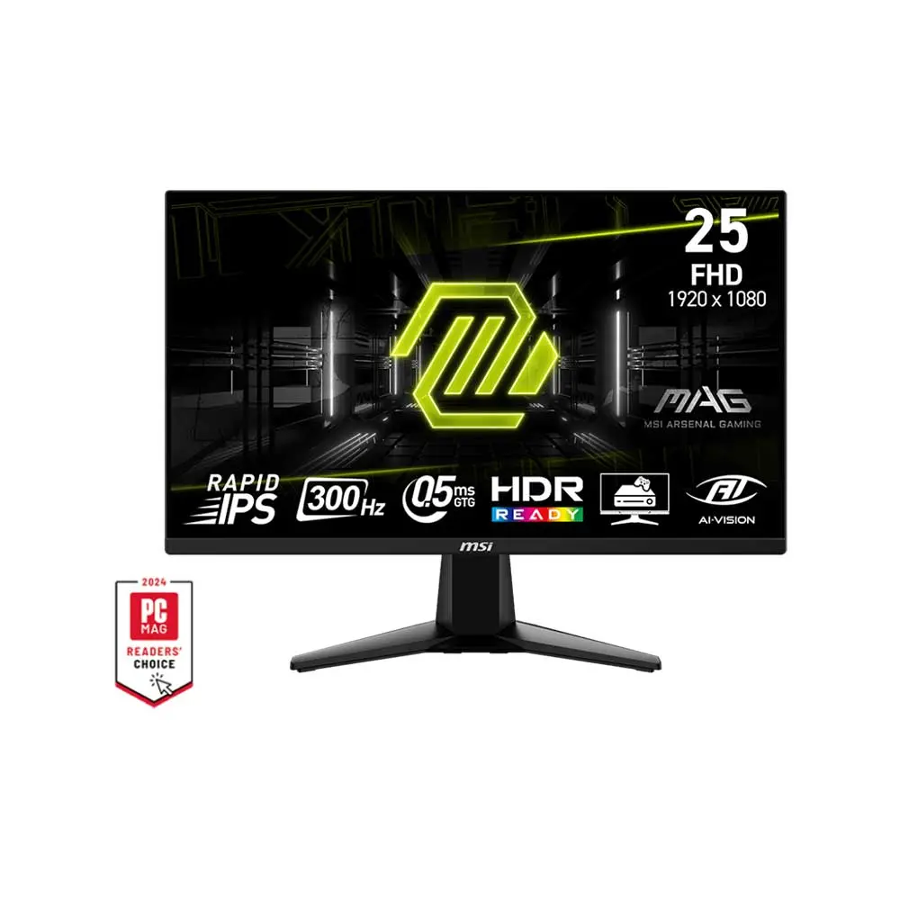 MSI MAG 255XF 25 Inch FHD Rapid IPS 300HZ Gaming Monitor (MAG 255XF)