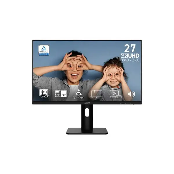 MSI PRO MP273UP E6 27 Inch 4K UHD Business Productivity Monitor