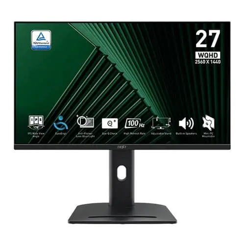 MSI PRO MP275QPG 27 Inch Business Monitor (PRO-MP275QPG)