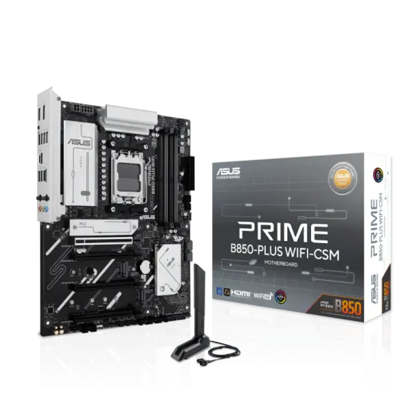ASUS Prime B850 Plus Wifi CSM AMD Motherboard (PRIME B850-PLUS WIFI-CSM)