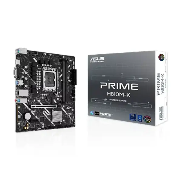 Asus Prime H810M-K DDR5 M-ATX Motherboard (PRIME-H810M-K)