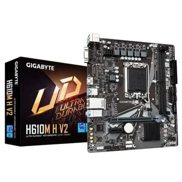 Gigabyte H610M H V2 DDR5 Lga1700 Micro Atx Motherboard (H610M-H-V2)