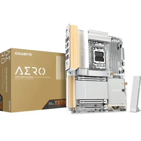 Gigabyte X870E AERO X3D WOOD ATX Motherboard