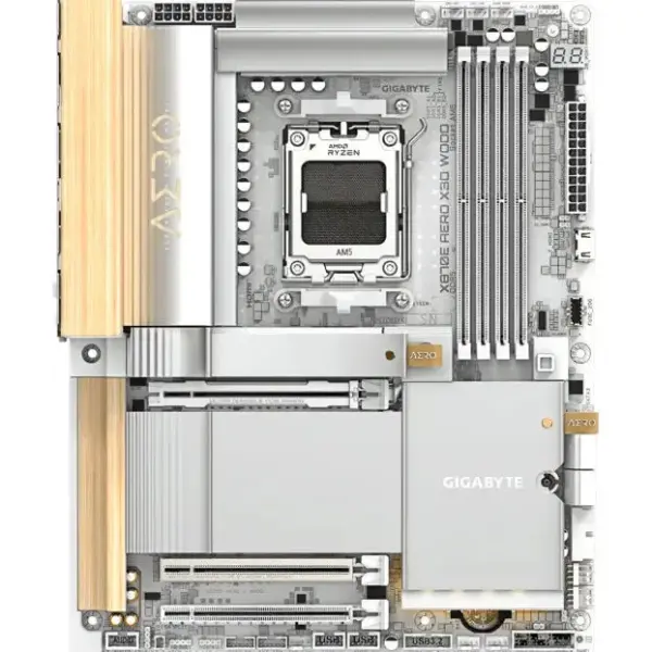 Gigabyte X870E AERO X3D WOOD ATX Motherboard