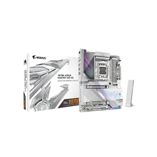 Gigabyte X870E Aorus Master X3D ICE Motherboard (X870E AORUS MASTER X3D ICE)