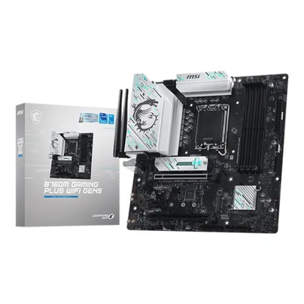 MSI B760M Gaming Plus WiFi6E GEN5 M-ATX Motherboard
