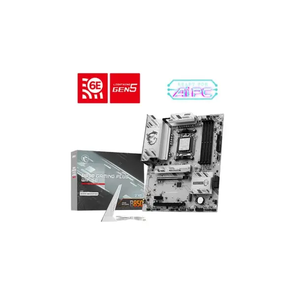 MSI B850 Gaming Plus WiFi6E AM5 ATX Motherboard