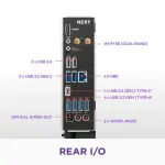 NZXT N7 B850 AM5 ATX Gaming WiFi Motherboard Black (N7-B85XT-B1)
