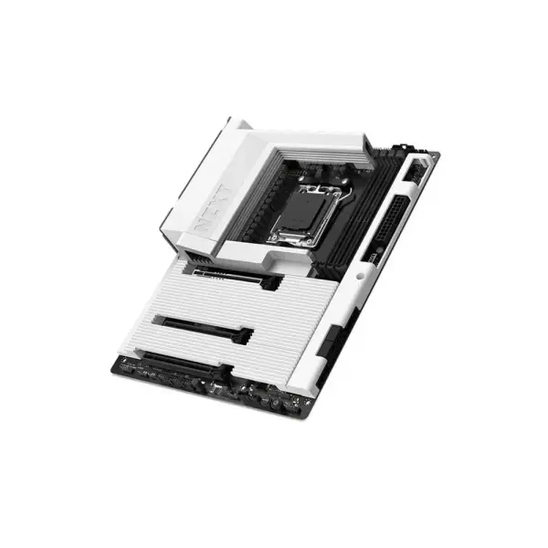 NZXT N7 B850 AM5 ATX Gaming WiFi Motherboard White (N7-B85XT-W1)