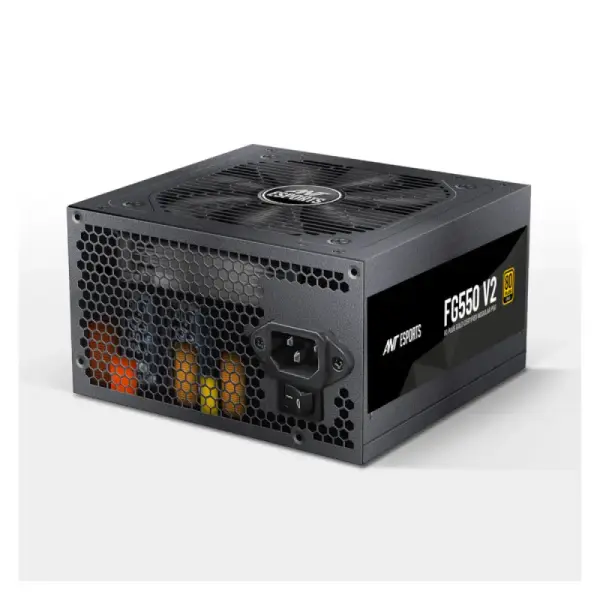 Ant Esports FG550 V2 550W 80 Plus Gold Fully-Modular Power Supply (FG550 V2)