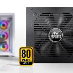 Ant Esports FG850 V2 ATX 3.1 850 Watt 80 Plus Gold Fully Modular Power Supply (FG850 V2)