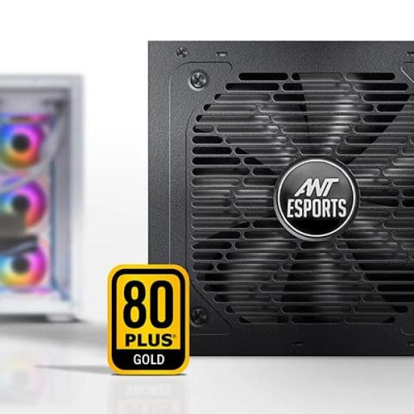 Ant Esports FG850 V2 ATX 3.1 850 Watt 80 Plus Gold Fully Modular Power Supply (FG850 V2)