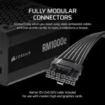 Corsair RM1000e ATX 3.1 Gold Fully Modular Power Supply