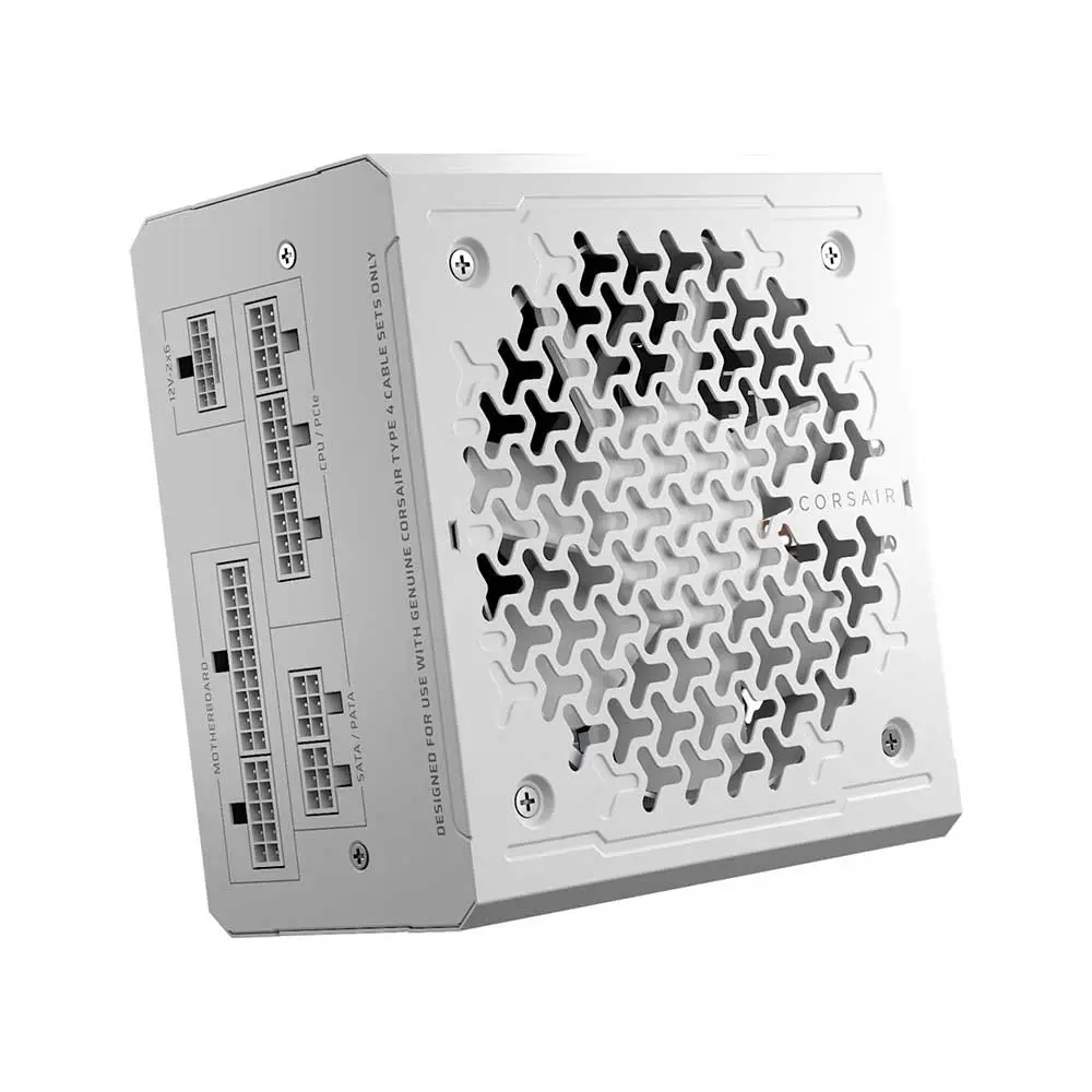 Corsair RM850E ATX 3.1 850 Watt Fully Modular Low Noise ATX Power Supply White (CP-9020293-IN)