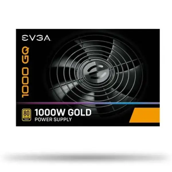EVGA 1000 GQ 80+ Gold 1000 Watt Semi Modular Power Supply (210-GQ-1000-V1)